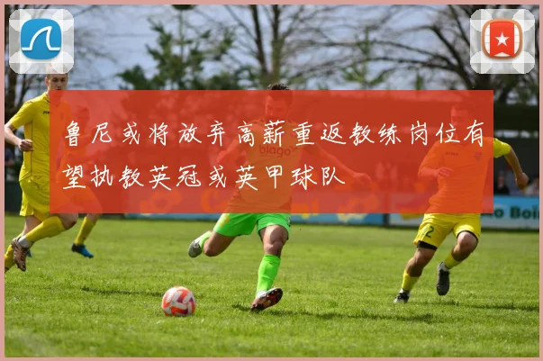 鲁尼或将放弃高薪重返教练岗位有望执教英冠或英甲球队